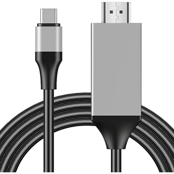 USB C to HD Cable, Yeebline 6.6Ft 4K HDTV Mirroring Cable USB 3.1 Type C to HD Digital AV Converter for Samsung Galaxy S8 / S8 Plus (USB C to HD Cable Adapter)