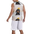 thumbnail image 5 of Rocae Dachshund Sitting in Bathtub for Men's Basketball Jersey Lightweight and Breathable Athletic Tank Top,Quick-Drying Sports Jersey, 5 of 9