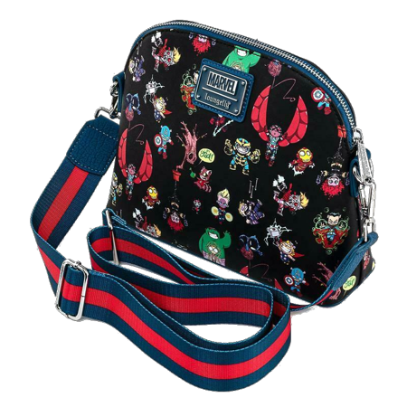 Marvel Sy Chibi Characters Crossbody Bag Purse