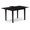 Multi-color, variant on NFDL5-OAK-W - 5-Piece Kitchen Dining Room Set- 4 Dining Chair with Wooden Seat and Slatted Chair Back - Butterfly Leaf Modern Kitchen Table - Oak Finish