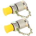 thumbnail image 3 of Loewten Outil d'Accouplement de Point de Mesure pour Raccord de Boyau à Haute Pression, Connecteur de Boyau Hydraulique 2 Pcs Adaptateur de Test Hydraulique pour Système de Lubrification à Pression, 3 of 8