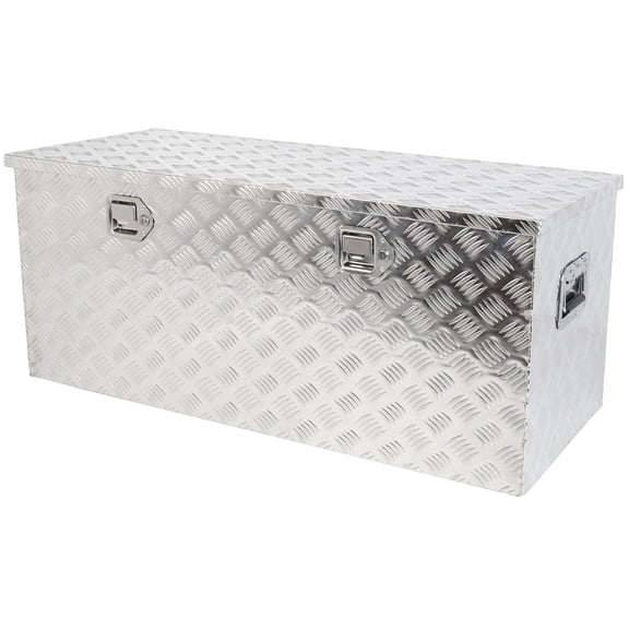 44"x 18"x18" Aluminum Storage Tool Box for Truck Garage home W/1x Lift Air Rod