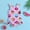 ZB Red, variant on RTKFRFLM Girls Summer New Donut and Lollipop Print One-Piece Swimwear Pool Beach Outfit for Babies Ages 0-2 Cute Swim Set