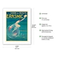 thumbnail image 2 of Erasmic Beauty Soap (Savon de Beauté) - For the Toilet and the Bath - Vintage French Advertising Poster by Jean d'Ylen c.1912 - Bamboo Fine Art 290gsm Paper (Unframed) 17x22in, 2 of 4