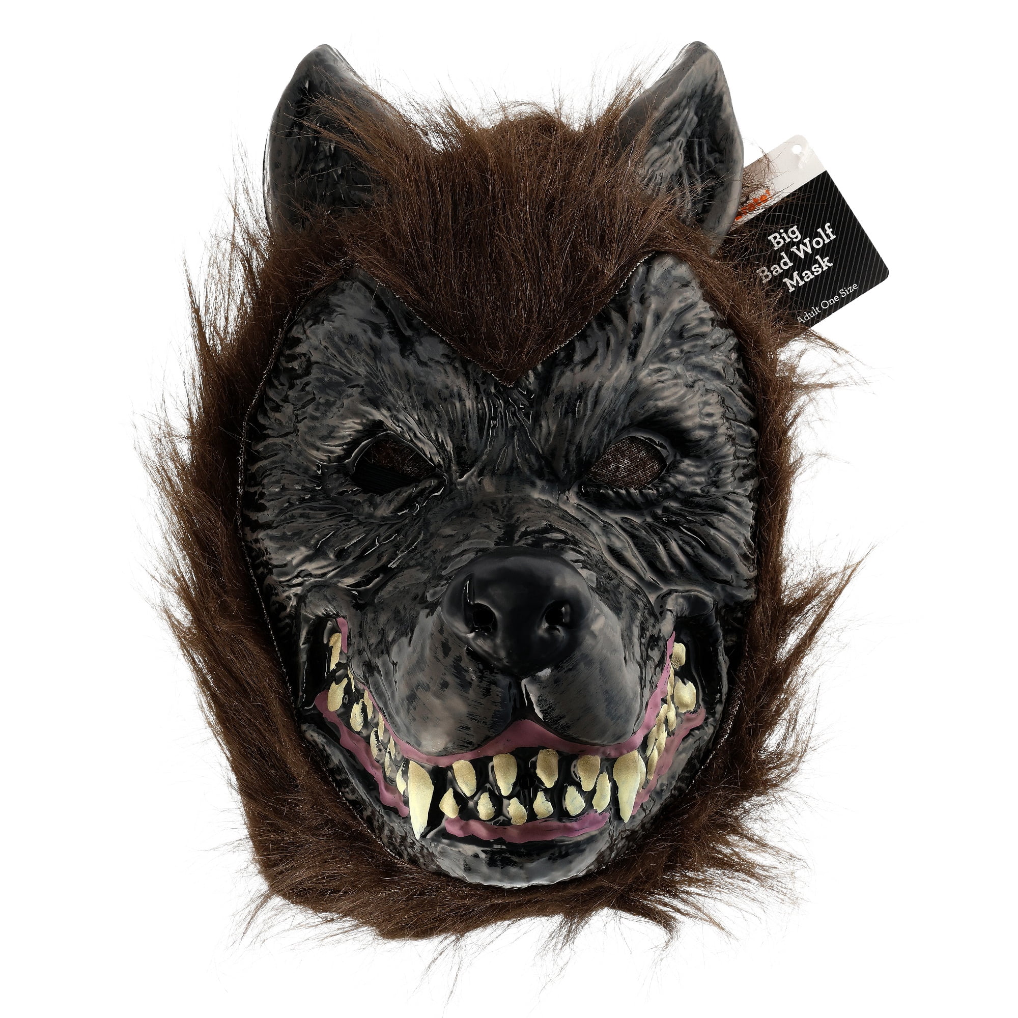 Werewolf Mask Costume Accessory for Adults, Brown, Halloween by Way To Celebrate