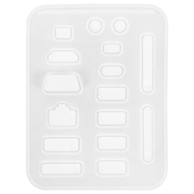 KAKOWELY usb hole cover 1 Set Silicone Dust Port Plug Port Laptops Dust Cover Port Stopper Caps Set PC Dust Caps Compatible with Laptops and Computers3.19"X2.44"X0.43"