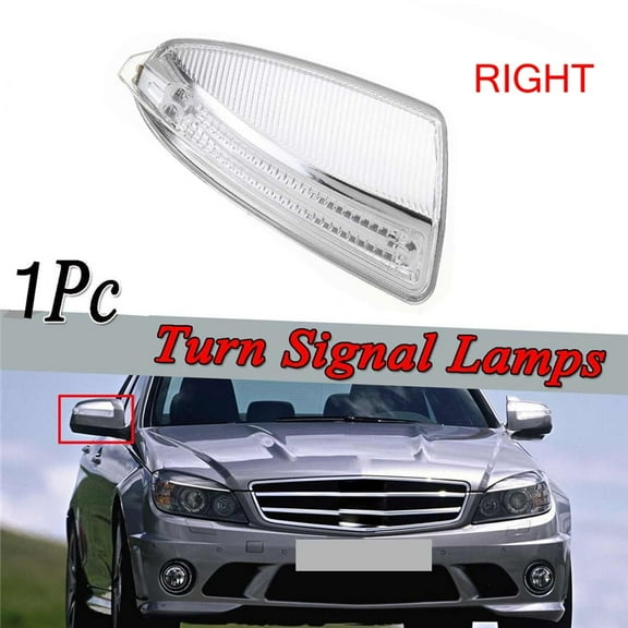 Right Side Mirror Indicator Light For Mercedes W204 C300 C350 C63 2008-2011 USA