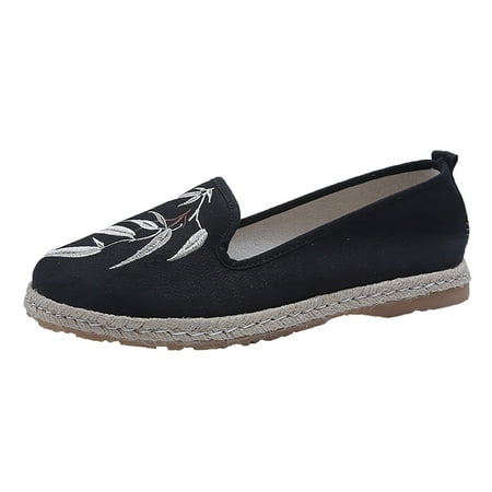 

Qufokar Women S Vintage Leather Zipper High Snow Boots Home Sandals for Women Leaf Embroidered Espadrille Loafers for Women Slip On Shallow Mouth Simple Single Shoes Casual Shoes Work Shoes