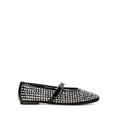 thumbnail image 2 of Dream Pairs Women’s Mary Jane Flats – Fishnet Pointed-Toe Flats with Buckle Strap, 2 of 8