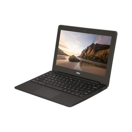 DELL Chromebook 11 CB1C13 11.6-inch Screen / Intel Celeron 2955U 1.4GHz / 4GB RAM / 16GB SSD - Black (Certified