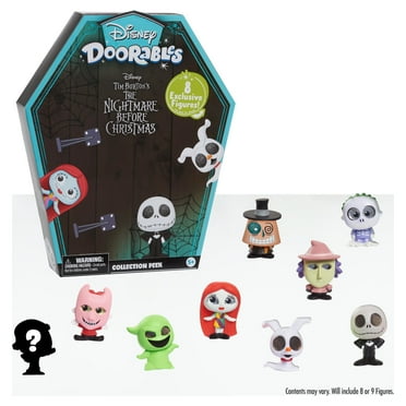 Disney Doorables Tim Burton’s The Nightmare Before Christmas Collection Peek, Includes 8 Exclusive Mini Figures, Styles May Vary, Preschool Ages 5 up by Just Play