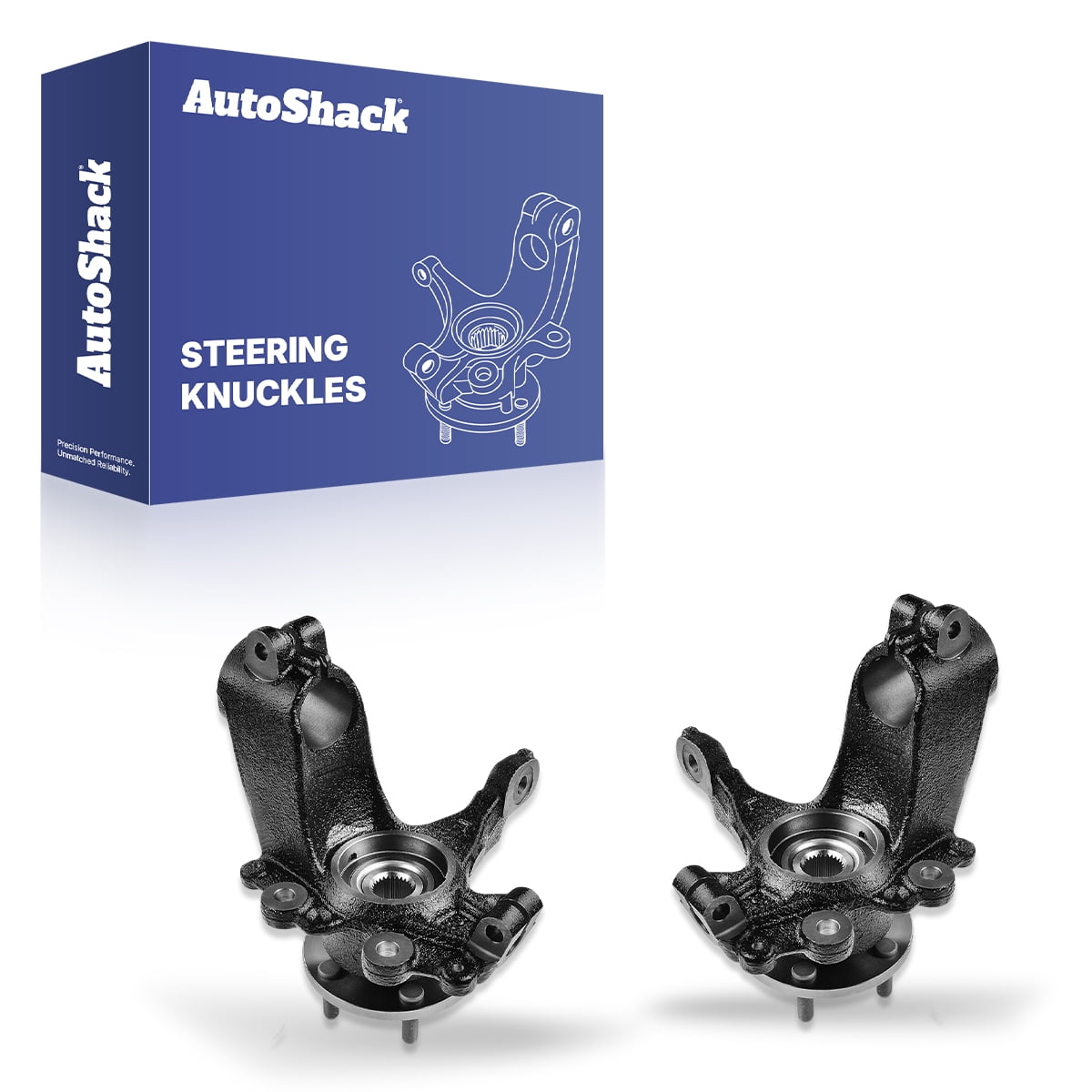 AutoShack Steering Knuckles, Wheel Hub Assembly, 5 Lugs for 04-06