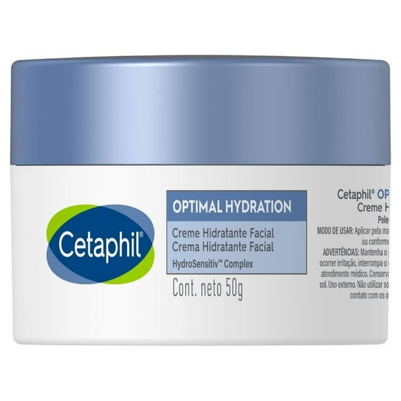 Hidratante facial Cetaphil Optimal Hydration en crema para el día 48 g