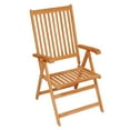 thumbnail image 5 of vidaXL 5 Piece Garden Dining Set Solid Teak Wood, 5 of 5
