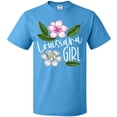 thumbnail image 3 of Inktastic Louisiana Girl Magnolia Flowers and Leaves T-Shirt, 3 of 5