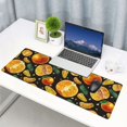 thumbnail image 4 of Rocae Tangerine for Gaming Mouse Pad, Mouse Pad Large, Office Computer Keyboard Mousepad, Keyboard and Mouse Pad with Stitched Edges,31.5 x 11.8 in, 4 of 5