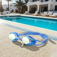 thumbnail image 3 of Swimming Goggles For Adults & Teens High Definition Fog Leak Competitive Swim Goggles For Training & Racing Durable PC Lens For Clear In Pool, 3 of 4