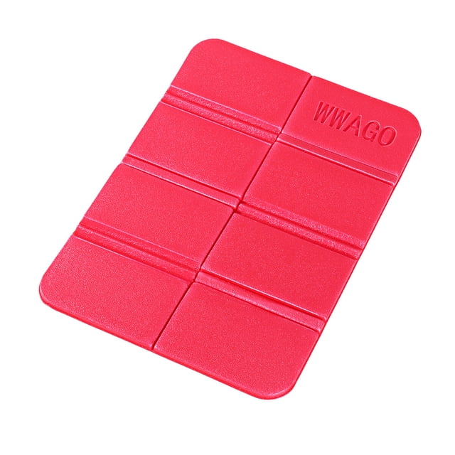 MasteelfCA Coussin Pliant Imperméable Anti-Humidité WINOMO pour Camping Extérieur Parc Pique-Nique (Rouge)