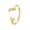 14K Gold-Plated, variant on for Women Ring 14K Rose Gold Plated Ring Size Resizable