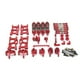 thumbnail image 1 of Vogacara RC Car Swing Arms Steering Cups Upgrades Modificación Piezas de repuesto Kit Accesorios Reemplazo para WLtoys 144001 144002 Kits de construcción modelo Rojo Vogacara FN010016-03, 1 of 6