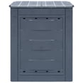 thumbnail image 2 of vidaXL Garden Composters 3 pcs Gray 23.6"x23.6"x28.7" 206.1 gal, 2 of 6