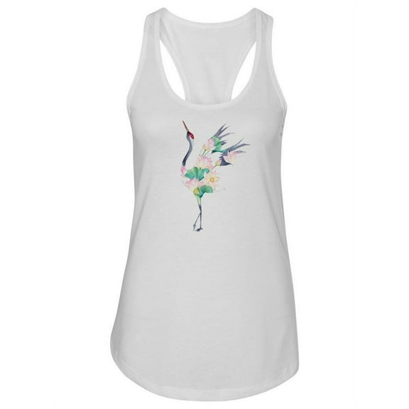 Crane Sketch Tank Women -Image by Shutterstock, Female XX-Large