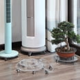 thumbnail image 4 of Support de Base de Climatisation, Support de Pot de Fleur Transparent Rond en Acrylique Support de Pot de Fleur Base de Chauffage Solide Performance, 4 of 10