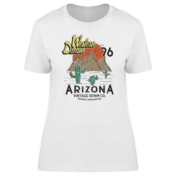 Western Dream Arizona Vintage T-Shirt Women -Image by Shutterstock, Female 3X-Large