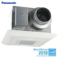 thumbnail image 2 of Panasonic FV-0511VQL1 WhisperCeiling DC Ventilation Fan/Light Combination, Speed Selector, Quiet, 2 of 7