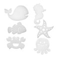 thumbnail image 1 of 6 Pcs Absorbeur de Résidus Flottant pour Piscine Réutilisable, 1 of 7