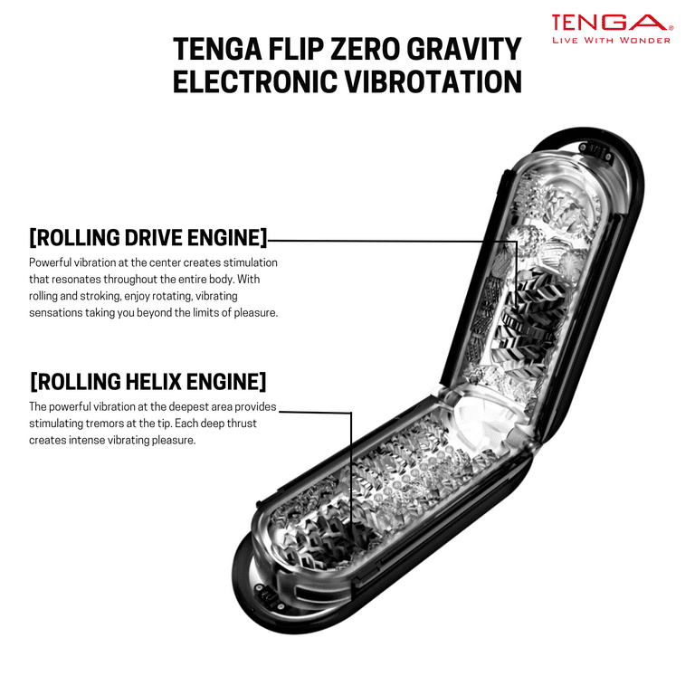 TENGA TENGA FLIP ZERO Electronic Vibrotation Luxurious Automatic