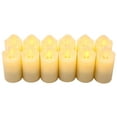 thumbnail image 1 of Aparato de lámparas 12 velas recargables sin llama, realistas, de color amarillo cálido, con luces LED inalámbricas, velas eléctricas con llama parpadeante para Navidad, festivales de Cable USB Eccomum Aparato de lámparas, 1 of 7