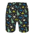 thumbnail image 3 of Goofa Dinosaur Printed Mens Swim Trunks Summer Quick Dry Short Beach Swimwear Bathing Suits-3X-Large, 3 of 9
