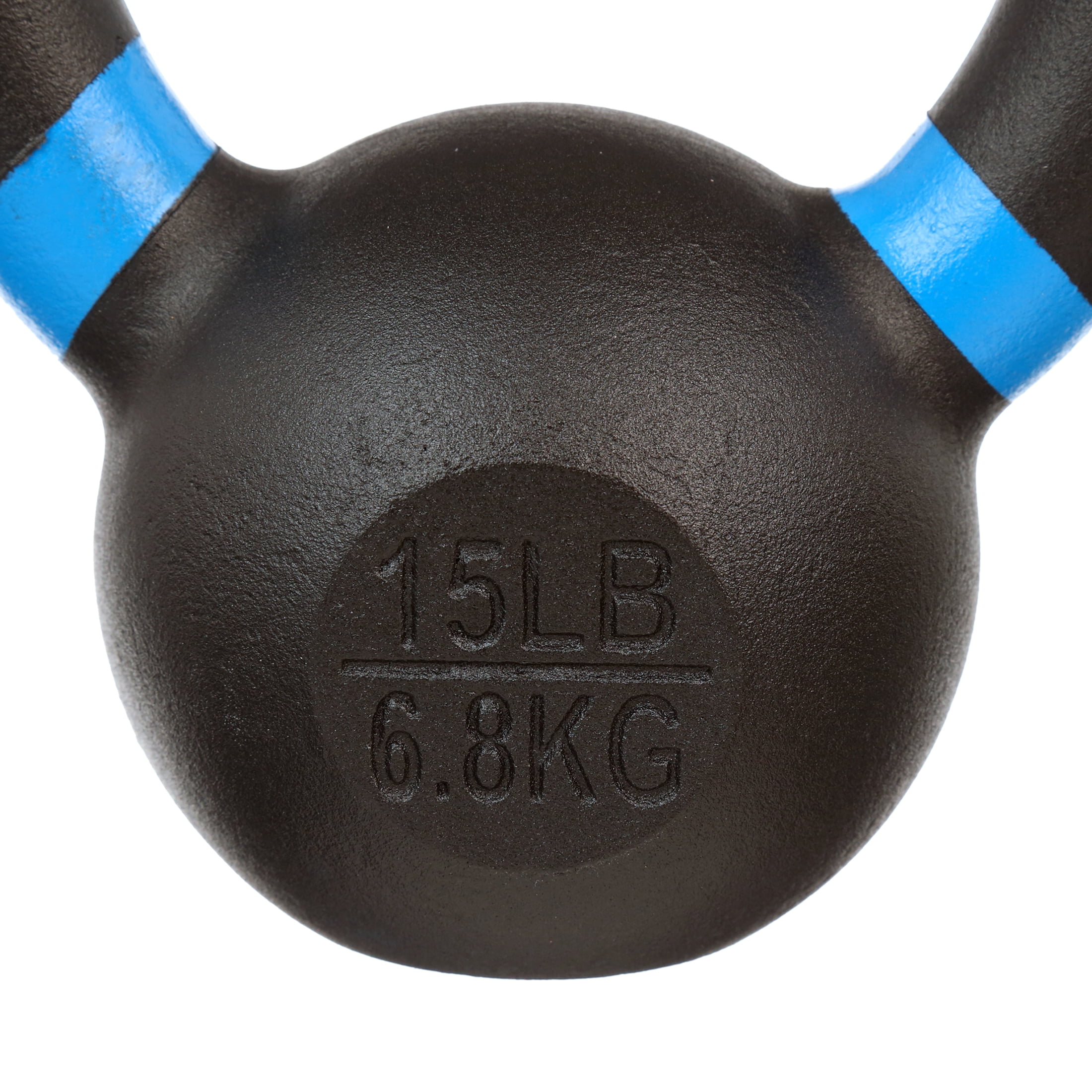 BalanceFrom Cast Iron Kettlebell, Single, 15 lbs
