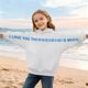 thumbnail image 3 of Sudaderas con capucha para niños y niñas, sudaderas casuales de manga larga, lindas sudaderas de gran tamaño con bolsillo de polar, chaquetas para niñas, 3 of 6