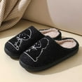 thumbnail image 5 of KANG Halloween Cute Cartoon Warm Winter Slippers For And Couples Home Footwear, 5 of 8