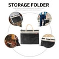 thumbnail image 6 of Bag File Storage Oxford Zipper Shoulder Portfolio A3 Folder Fabric Holder Office Tote Market Home Bags Multi Pocket, 6 of 6