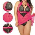 thumbnail image 5 of Henpk New Arrivals 2024 Now Trending 2024 Sexy Lingerie For Women Naughty For Sex Lingerie Plus Size Clearance Womens Large Size Erotic Nightgowns Erotic Dresses Erotic Lingerie Oversized Sex Pink XL, 5 of 6