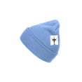 thumbnail image 2 of Top Headwear Solid Color Long Beanie, Light Blue, 2 of 5