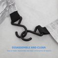 thumbnail image 3 of WHAMVOX 4Pcs RV Tire Protectors Sun Proof Tire Covers Black Weather Resistance for, 3 of 8