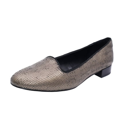 

Isola Women s Casoria Anthracite Leather Slip-On Shoes