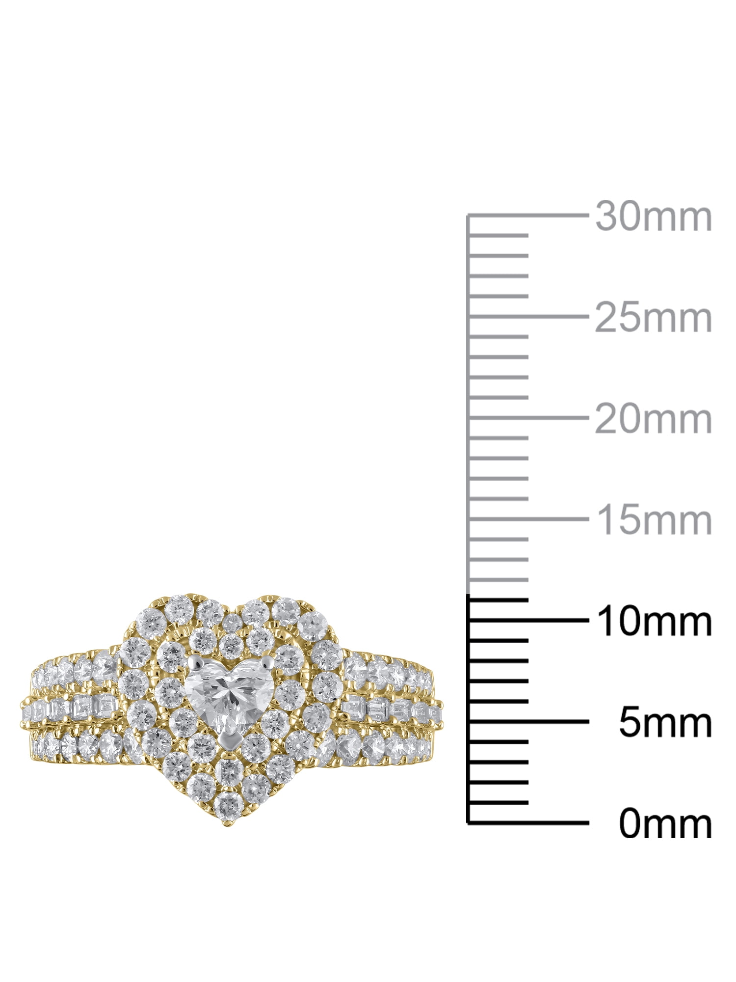 1-1/3 Carat T.W. (I2 clarity, H-I color) Brilliance Fine