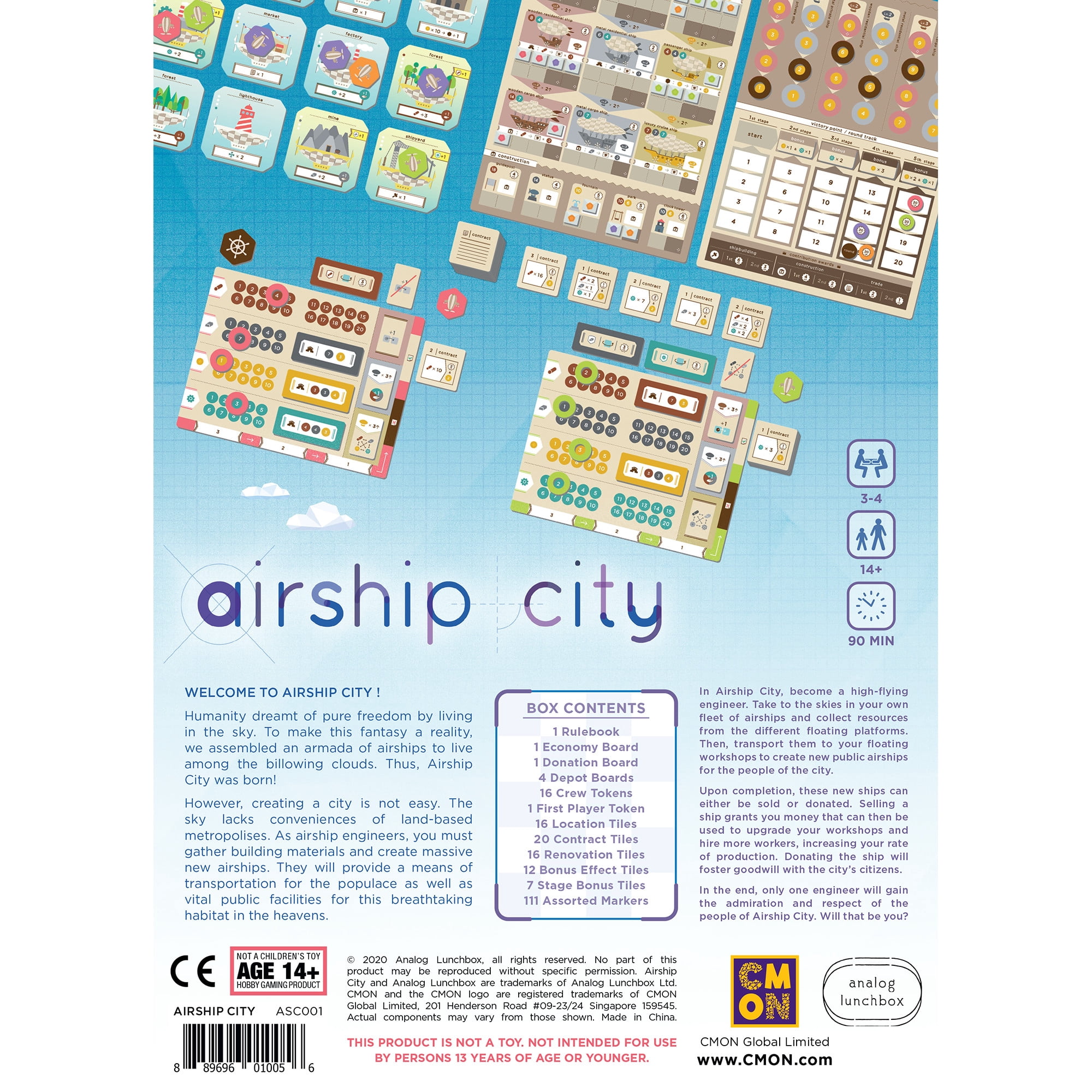 Airship City Board Game