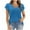 Blue, variant on Summer Tops for Women Plus Size Round Neck Loose Sweater European and New Knitted Long Sleeved Sweater V-neck Sweater Womens Blouses Red L