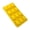 Yellow, variant on comerut Ice Cube Tray Reusable Heat Resistant DIY Pineapple Coconut Tree Style Silicone Mold Ice Ball Maker for Kitchen