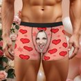 thumbnail image 2 of KHONTS Custom for Men Boxer Short with Face Personalized Underwear for Boyfriend Husband Valentine's Birthday 03-Black XL, 2 of 7