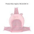 thumbnail image 4 of Cojín para asiento de bañera de bebé, cómoda almohada de seguridad ajustable de malla suave para baño de bebé, estera de soporte para bebé recién nacido, 4 of 8