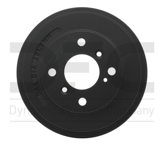 Dynamic Friction Company True Balanced Brake DRUM (1) 365-54040 For 2011-2019 Ford Fiesta, 2016-2017 Ford Figo