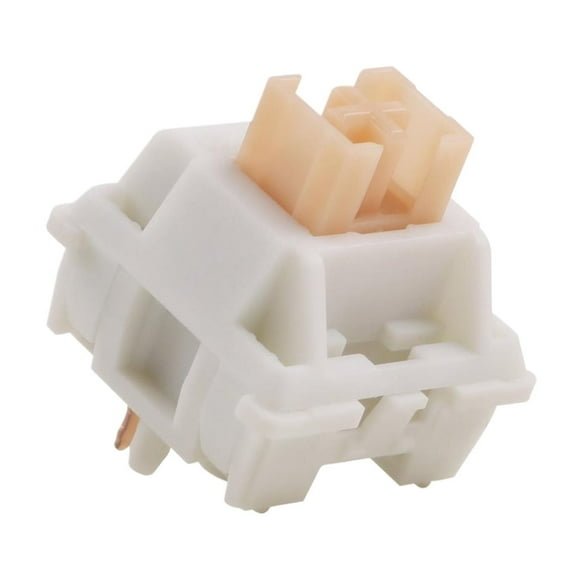 pitrice Switch Outemu V2 Customized DIY Mechanical Keyboard Linear Tactile Click Keyboard Switch Linear Cream color