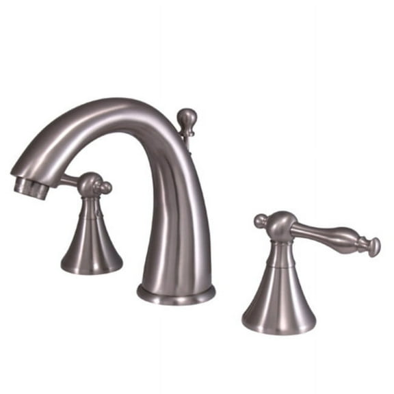 Elements Of Design Es2978nl Double Handle 8" To 16" Widespread Bathroom Faucet - Nickel